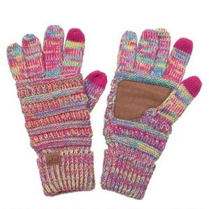 C.C. Exclusive Four Tone Touch Screen Gloves